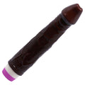 -Vibrador Realistico Waves of Pleasure Castanho, 22cm Ø4cm, vibração regulável  Baile   