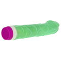 -Vibrador Realistico Waves of Pleasure Verde, 23cm Ø4.3cm, vibração regulável  Baile   