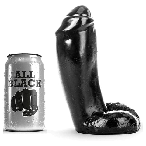 W All Black Penis 18cm Ø6cm  All Black   