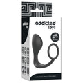 Anel Cock Ring com estimulação prostática ADDICTED 100% Silicone  Blush Novelties   