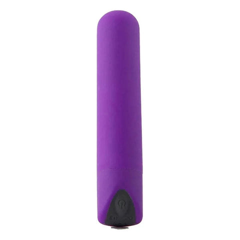 Bala Vibratória Recarregável USB Roxo, 9cm Ø1.8cm, 10vibrações  Dream Toys   