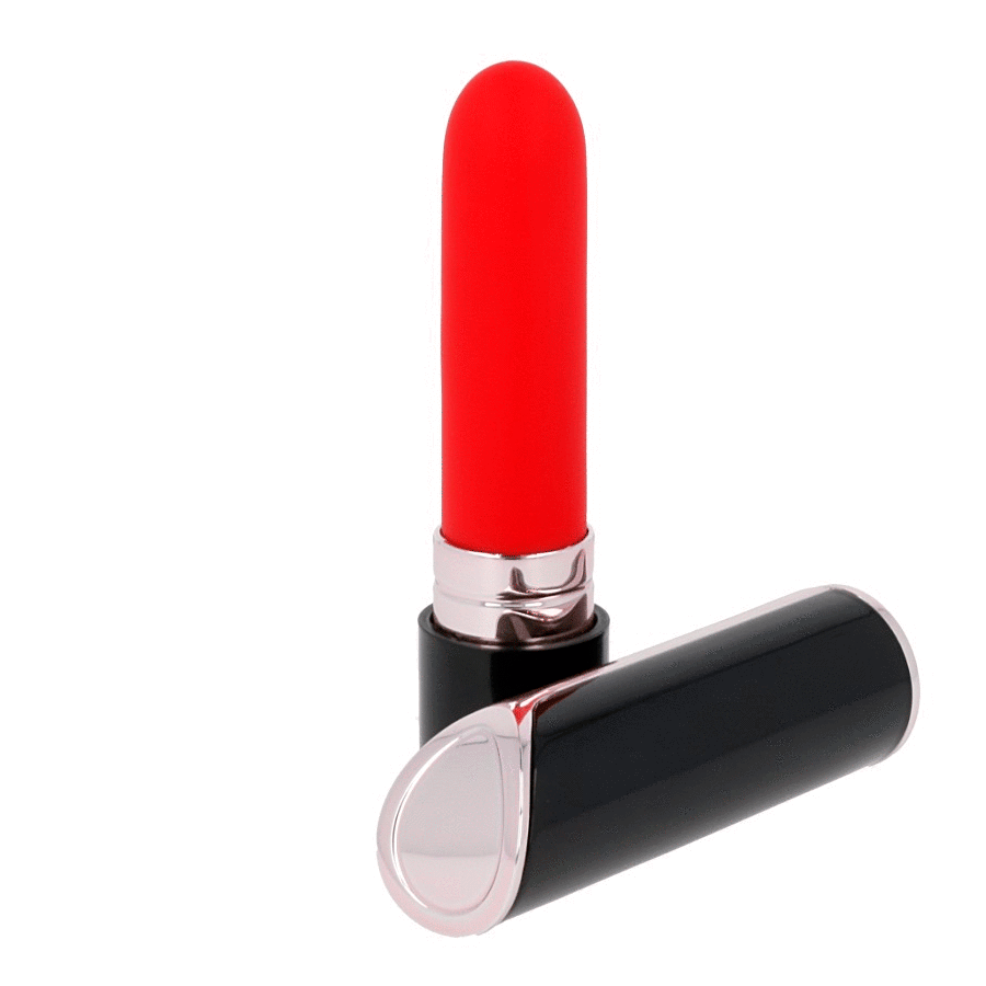 Batom Vibratório USB, 10.2cm Ø2.5cm, 10vibrações - Pérola SexShop