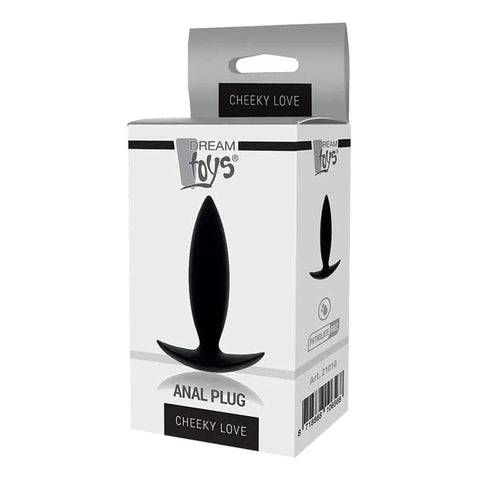 BootyFul Plug Anal Extra Pequeno Preto, 10cm Ø2.5cm  Dream Toys   