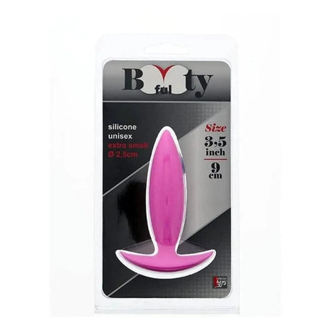 BootyFul Plug Anal Extra Pequeno Rosa, 10cm Ø2.5cm  Dream Toys   