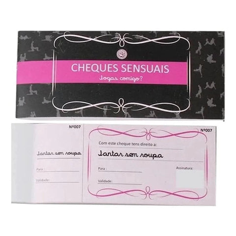 Cheques Sensuais (unisexo)  Secret-Play   