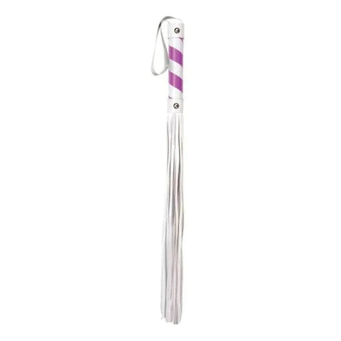 Chicote Ouch! Roxo e branco, 55.5cm (tiras em PVC)  Ouch!   