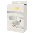 Coleira Blaze ELITE com Trela, Branco  Blaze   