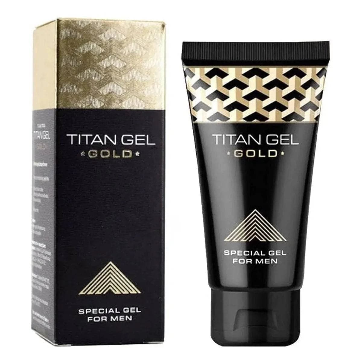 Creme Aumento do Pénis Titan Gel Gold 50ml + Desempenho Sexual  Titan Gel   