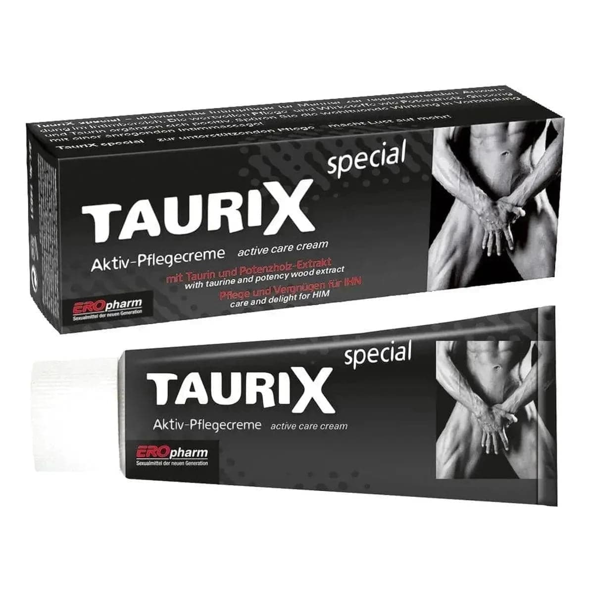 Creme Melhorar Erecção Taurix Special 40ml - Ereções Mais Longas e Fortes