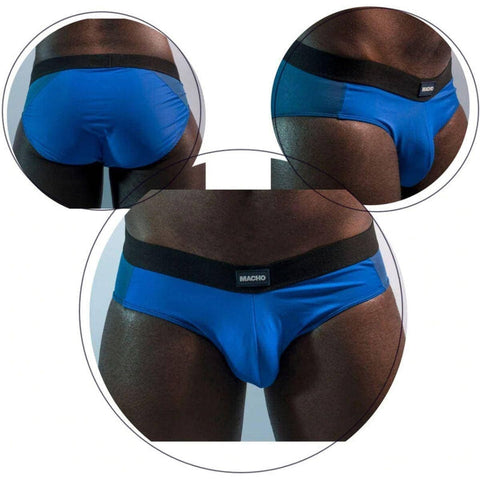 Cueca Macho Slip MS23A Azul  Macho   