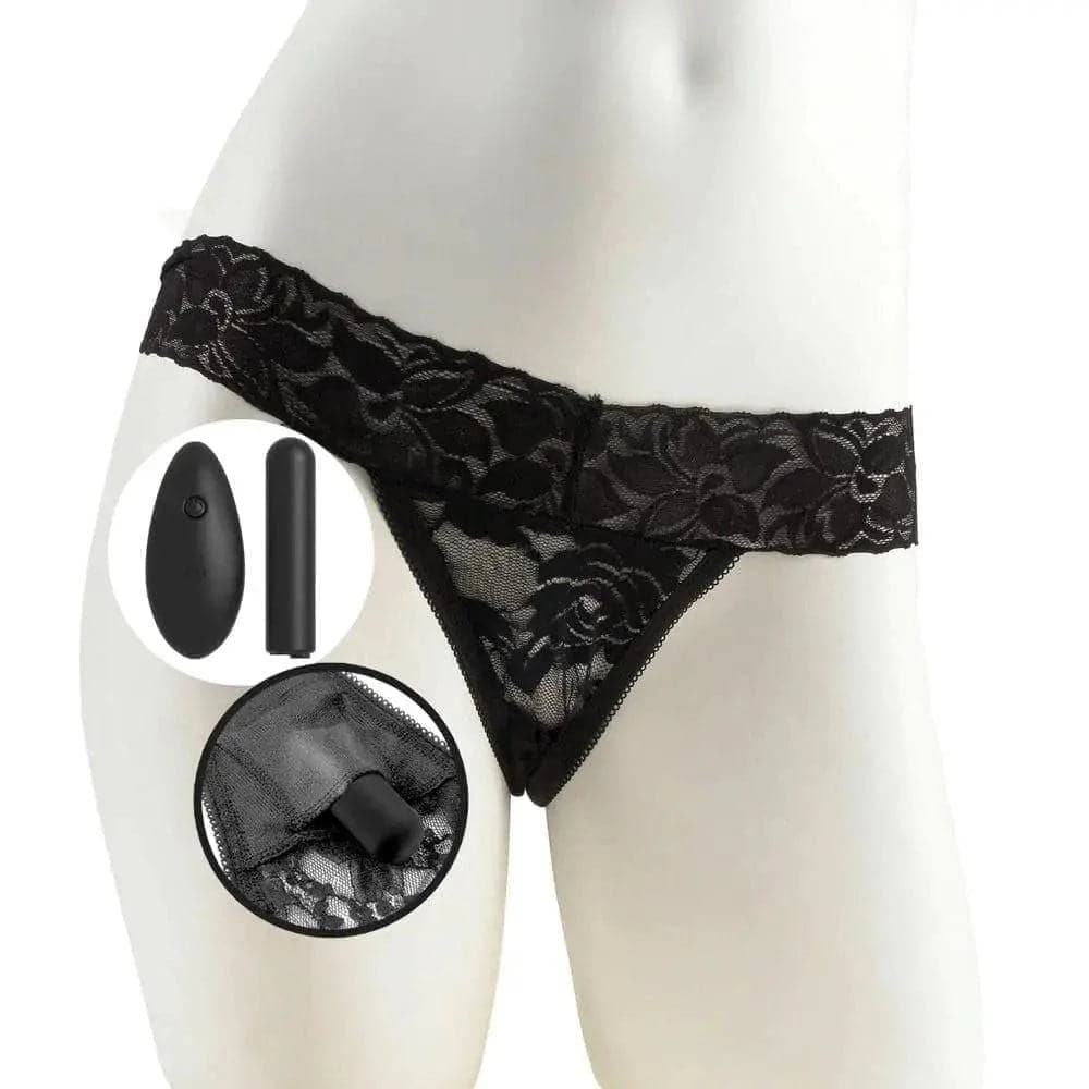 Cueca Vibratória Panties Fantasy Fetish USB XL - 10 Modos de Vibração - Pérola SexShop