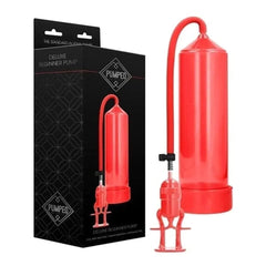 Deluxe Beginner Pump Vermelho, Sucção Muito Forte, 23cm Ø6cm  Pumped   