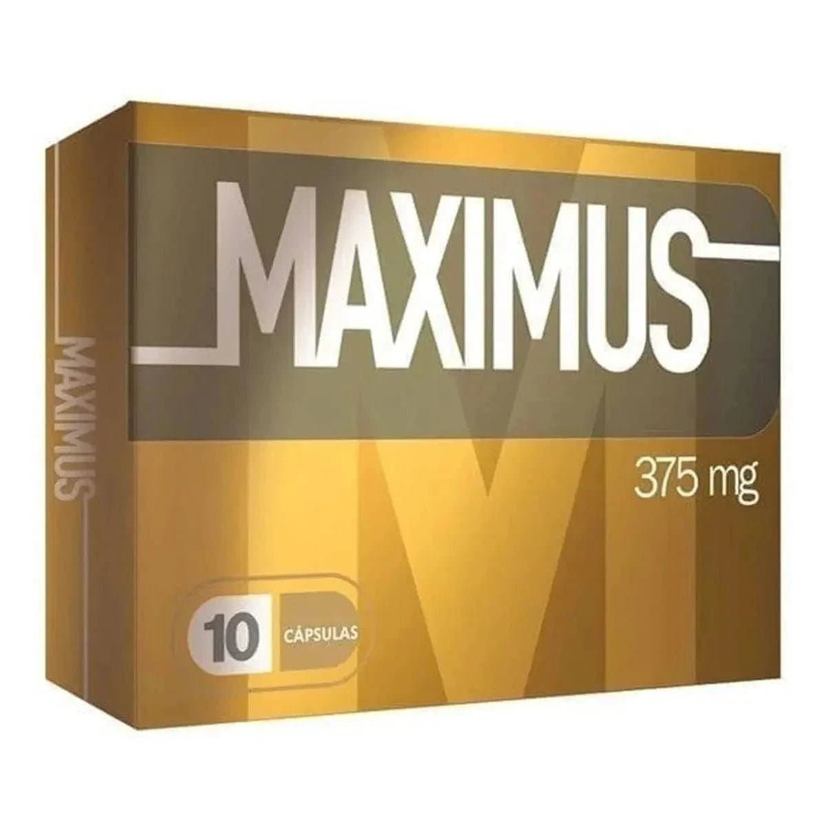 + Desempenho, Maximus - Suplemento Masculino para Melhorar o Desempenho Sexual  maximus 10 cápsulas  