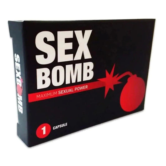 + Desempenho, SEXBOMB - Melhore seu Desempenho Sexual  SexBomb 1 caixa, 1 cápsula  