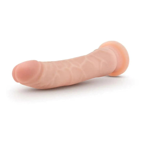 Dildo Dr. Skin Basic Branco, 23cm Ø4.5cm  Blush Novelties   