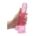 Dildo RealRock com Testiculos Rosa, 21cm Ø4cm  RealRock   