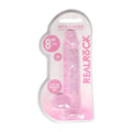 Dildo RealRock com Testiculos Rosa, 21cm Ø4cm  RealRock   