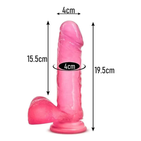 Dildo Sweet’n Hard 2, Rosa, 19.5cm Ø4cm  Blush Novelties   