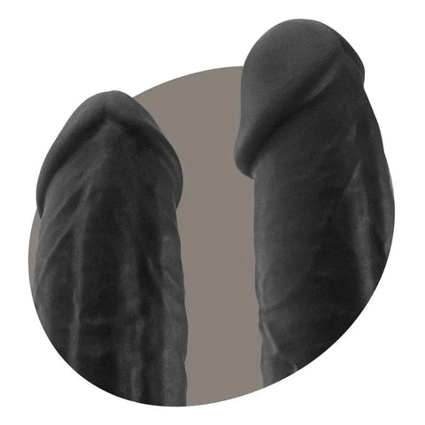 - Dildo Tessudo Silicone Premium Chocolate, 22.9cm Ø5.4cm  Crushious   