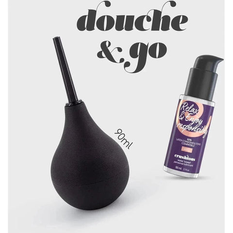 Duche - DOUCHE & GO DUCHE Anal 90ml com Lubrificante  Crushious   