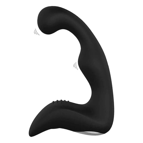 Estimulador Anal Booty Pleaser Preto USB, 25cm Ø2cm, 9vibrações  Dream Toys   