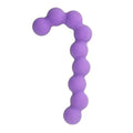 Estimulador Anal com Pérolas, See You Candy Cane Roxo, 13cm Ø2cm  See You   