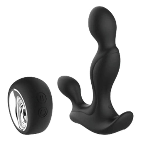 Estimulador Anal Kronos USB com Controlo Remoto, 12cm Ø2.5cm, 12vibrações  Dream Toys   