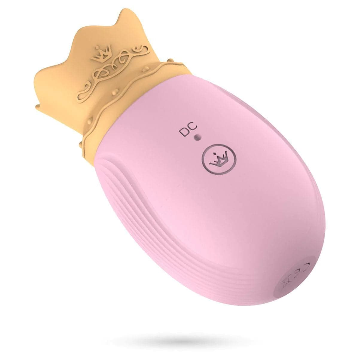 Estimulador Monarch Rosa USB, 8.5cm, 10 modos de sucção e lingua  Crushious   