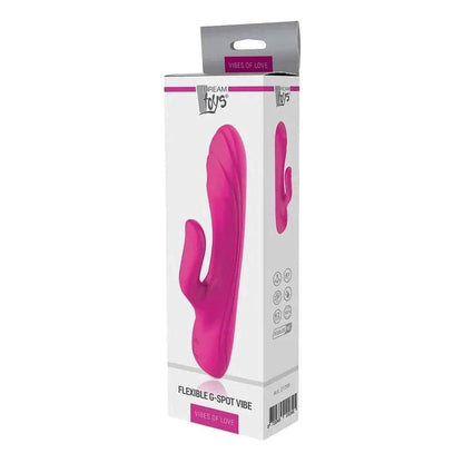 Flexible G-Spot, Vibrador Estimulador Clitóris USB Rosa, 21cm Ø3.4cm, 9+9vibrações - Pérola SexShop