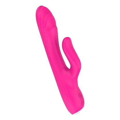 Flexible G-Spot, Vibrador Estimulador Clitóris USB Rosa, 21cm Ø3.4cm, 9+9vibrações - Pérola SexShop