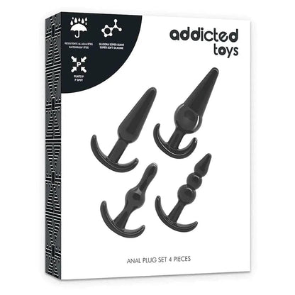 Kit Anal 4 peças, Addicted Toys  Addicted Toys   