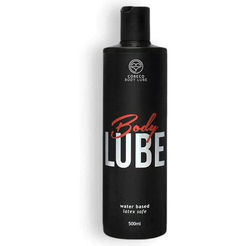 Lubrificante Body Lube 500ml à Base de Água - Ideal para Massagens e Relações Sexuais  Cobeco Pharma   