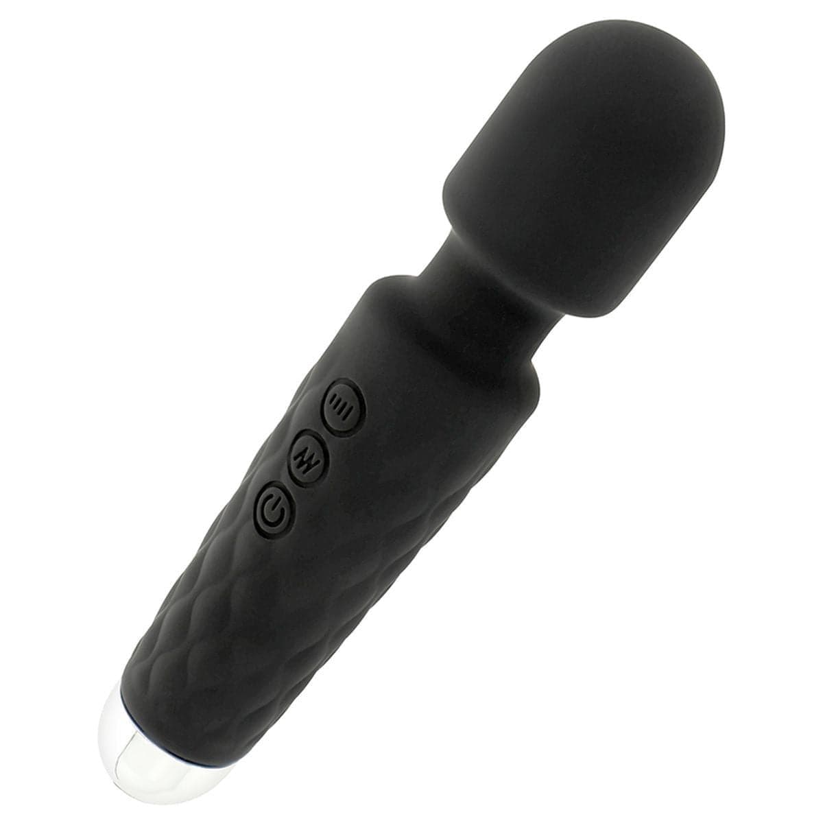 Massajador Ohmama! USB Preto, 20cm Ø3.8cm, 10vibrações  Yoba   