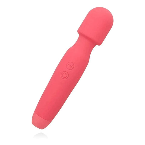 Massajador Spirit Rosa USB, 21cm Ø4cm, 8vibrações  Spirit   