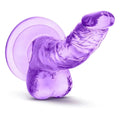 Mini Dildo Naturally Yours Mini Cock Roxo, 13cm Ø2.5cm  Blush Novelties   