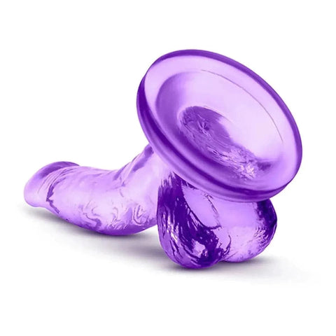 Mini Dildo Naturally Yours Mini Cock Roxo, 13cm Ø2.5cm  Blush Novelties   