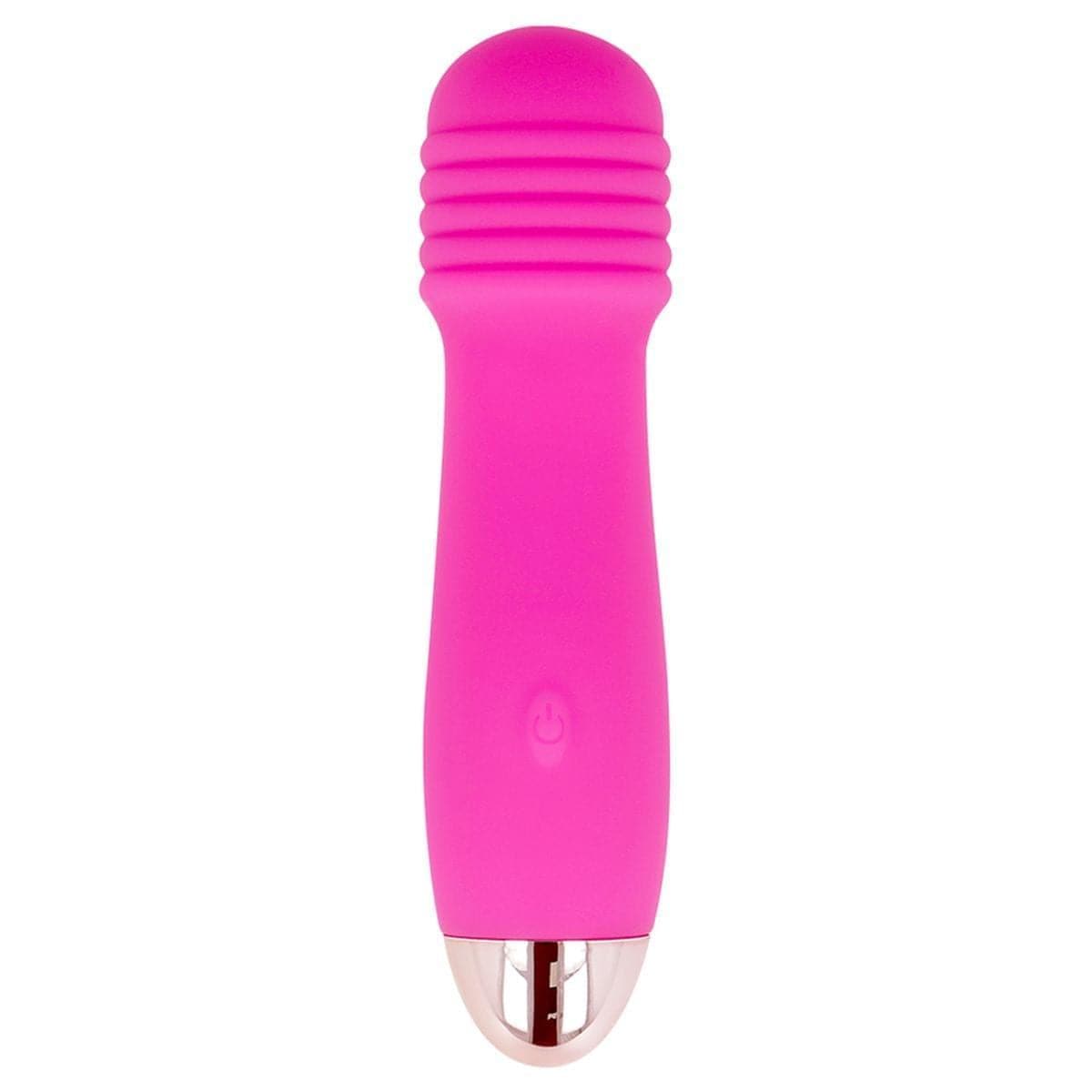 Mini Vibrador Dolce Vita 3 Rosa USB, 12.2cm Ø2.8cm, 7vibrações - Pérola SexShop