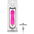 Mini Vibrador Dolce Vita 3 Rosa USB, 12.2cm Ø2.8cm, 7vibrações  Dolce Vita   