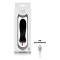 Mini Vibrador Dolce Vita 5 Preto USB, 12.4cm Ø2.8cm, 7vibrações  Dolce Vita   