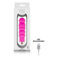 Mini Vibrador Dolce Vita 6 Rosa USB, 13cm Ø2.8cm, 7vibrações  Dolce Vita   