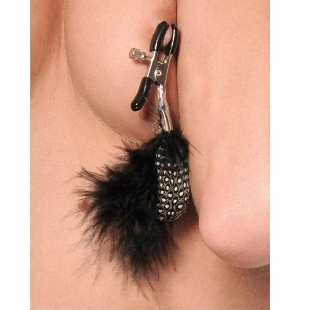 Pinças Feather Nipple Clamps  Pipedream   