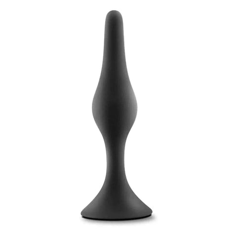 -Plug Anal Luxe Beginner Grande Preto, 13cm Ø3cm  Blush Novelties   