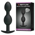 Plug Anal Pretty Love 2 Anal Balls com Esferas, 12.5cm Ø3.2cm  Pretty Love   