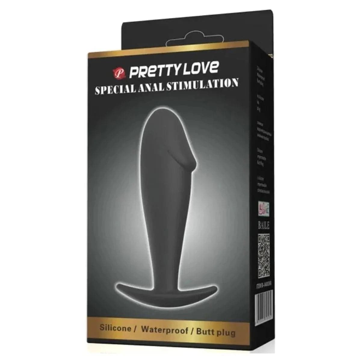Plug Anal Pretty Love Penis, 10cm Ø3cm  Pretty Love   