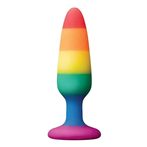 Plug Anal Rainbow Médio, 11cm Ø2.9cm  Dream Toys   