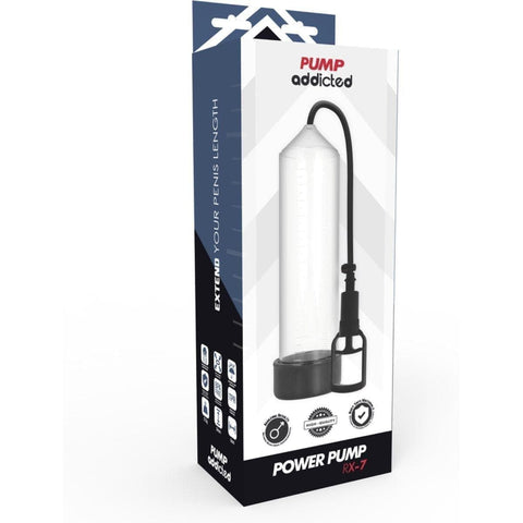 Power Pump RX-7 Transparente, 23cm Ø6cm  Pump Addicted   