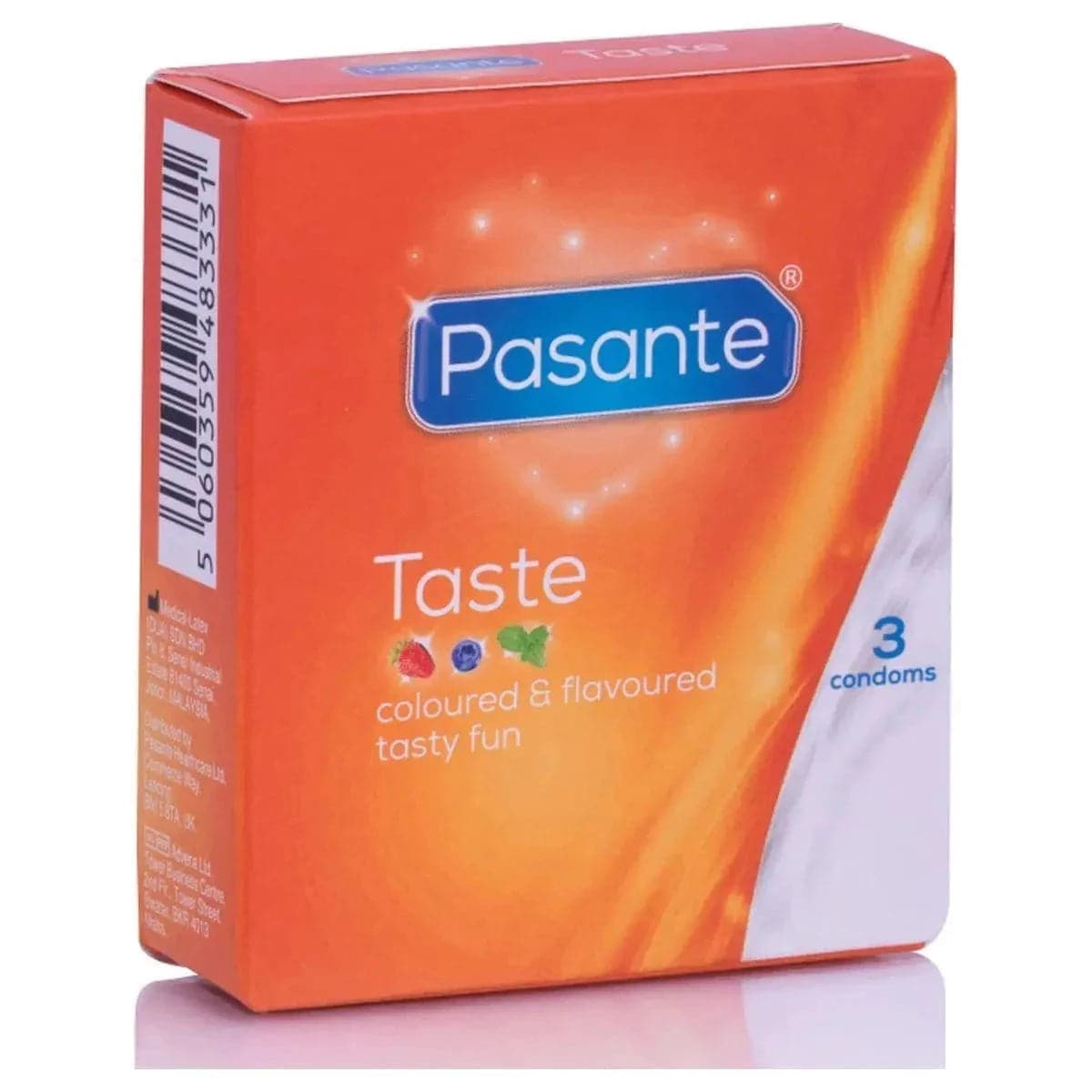 Preservativos de Cor e Sabor, Pasante - Pérola SexShop