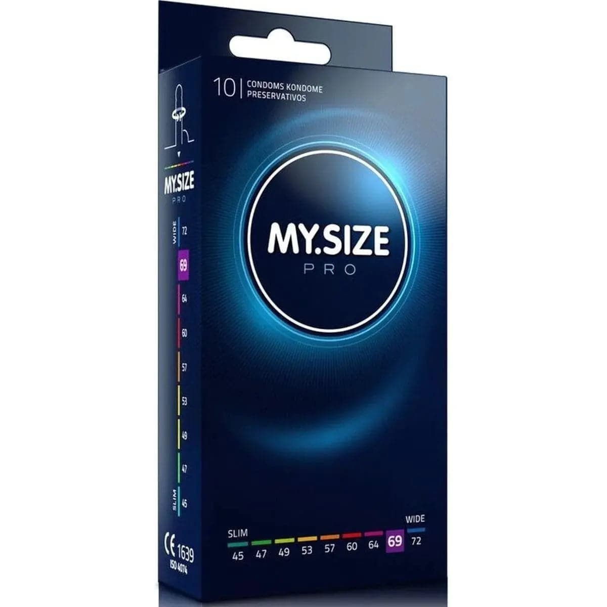 Preservativos XXL - My.Size 69mm  My.Size 10 preservativos  