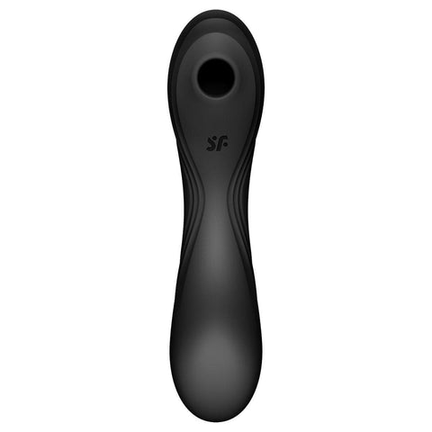 Satisfyer Curvy Trinity 4 Preto (pulsador ar e vibrador) Brinquedos sexuais Satisfyer   