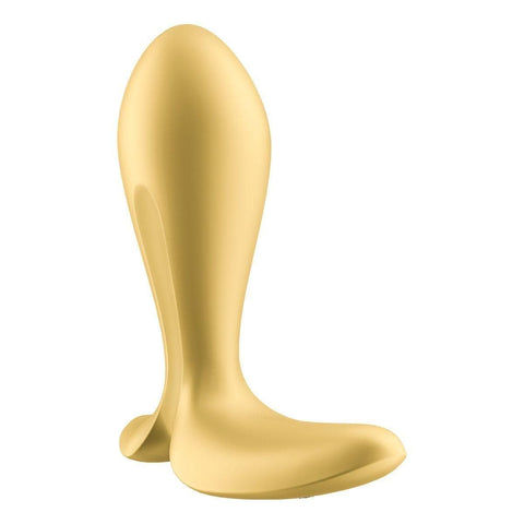 SATISFYER Intensity Plug Amarelo 9cm Ø2.5cm, Controlado por Smartphone  Satisfyer   